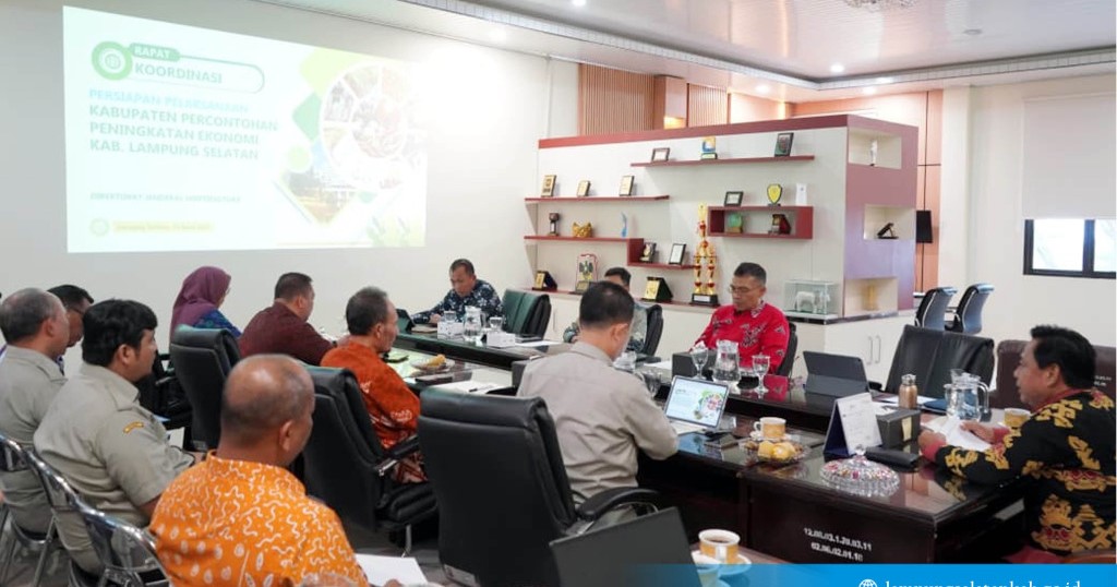 Lampung Selatan Disiapkan Jadi Role Model Ekonomi Pertanian Nasional