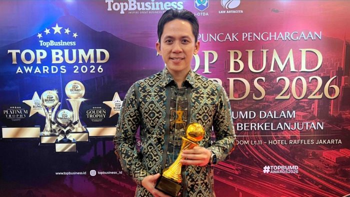 Lampung Selatan Raih TOP BUMD Awards 2026