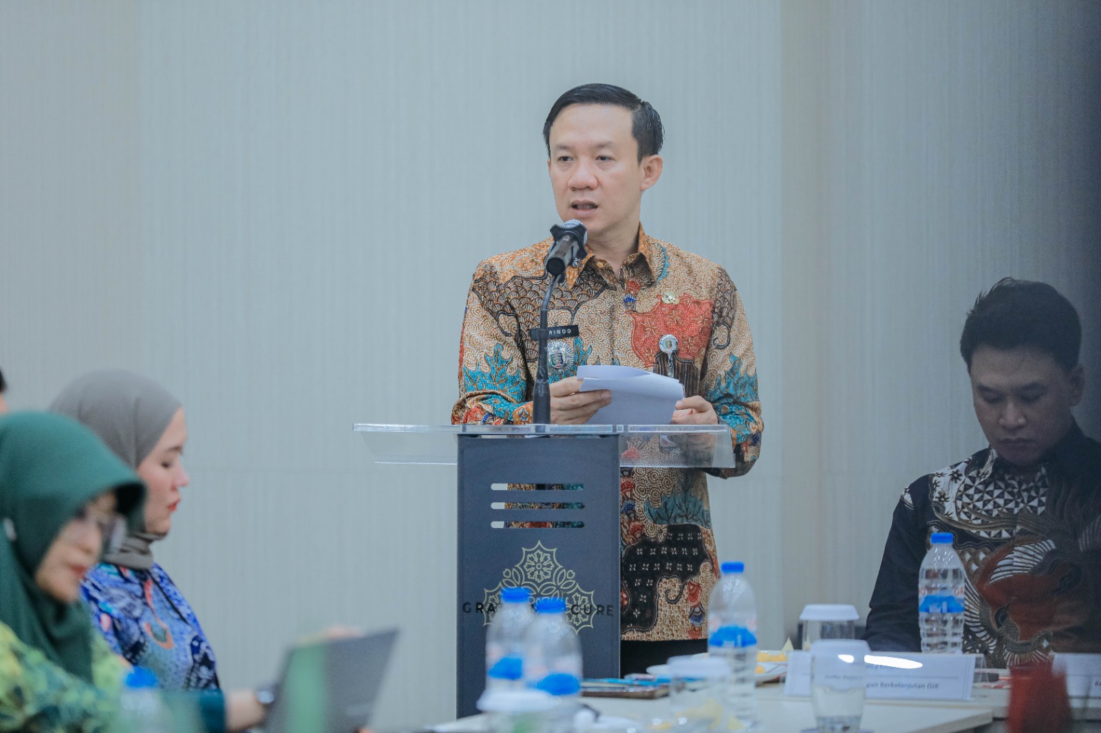 Buka FGD, Marindo Kurniawan Paparkan Upaya Pemprov Mendorong Ekonomi Hijau
