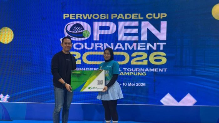 BPJS-TK Berikan Perlindungan bagi Atlet Padel di Perwosi Padel Cup Tournament