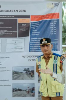 Perkuat Konektivitas, Perbaikan Jalan Provinsi Ruas Pattimura Kota Metro Dikebut