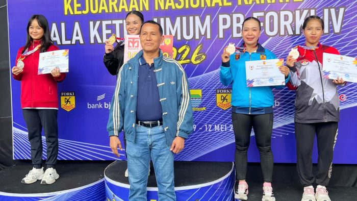 Guru Olahraga SMA Hang Tuah Kotabumi Sabet Medali Perunggu di Kejurnas PB Forki 2026