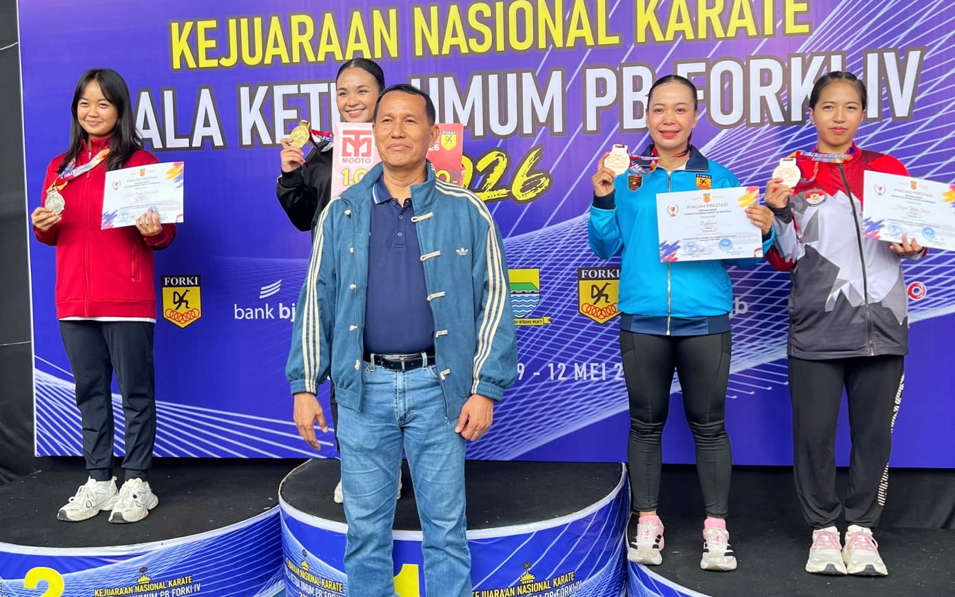 Guru Olahraga SMA Hang Tuah Kotabumi Sabet Medali Perunggu di Kejurnas PB Forki 2026