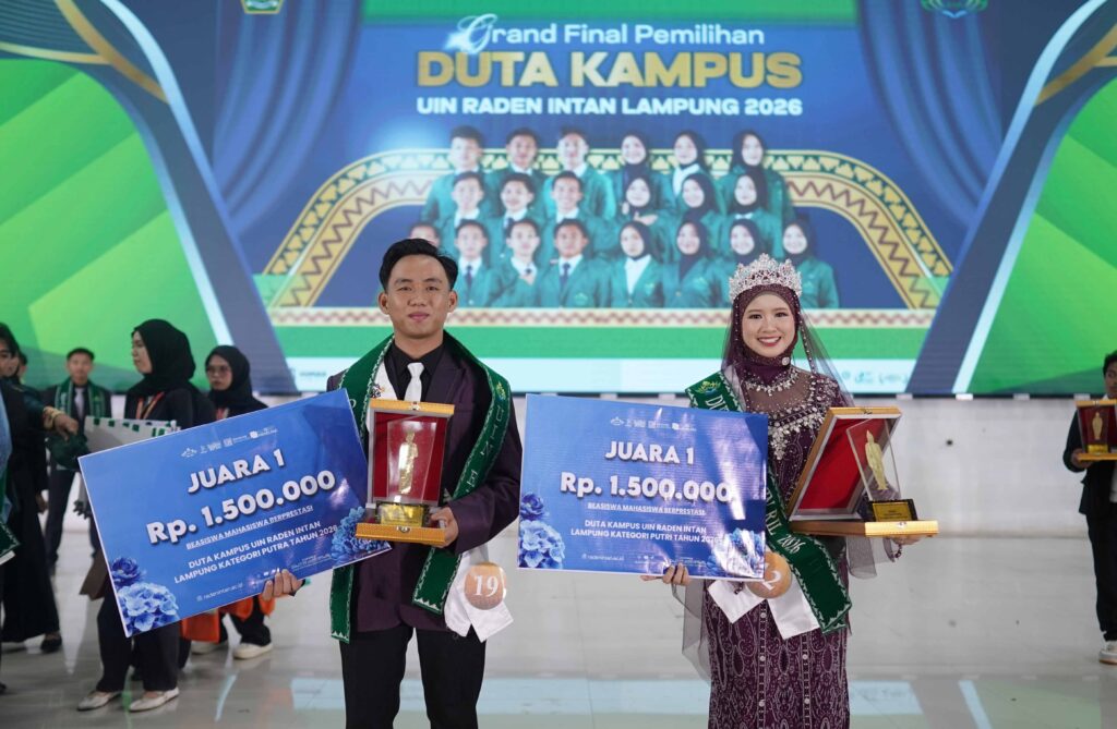 UIN RIL Nobatkan Duta Raden Intan 2026