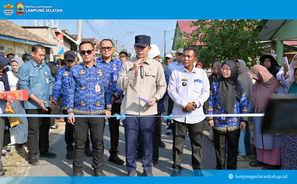 Bupati Egi Dorong Konektivitas dan Pertumbuhan Ekonomi Desa