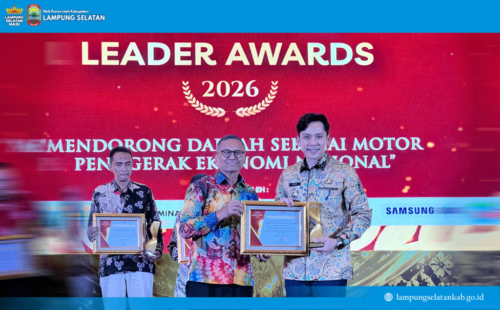Bupati Radityo Egi Raih Top Regional Leader Awards 2026