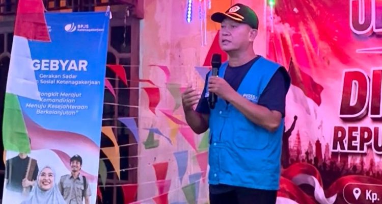 BPJS-TK Semarakkan HUT ke-81 Kemerdekaan RI di RT 9 Sukaraja