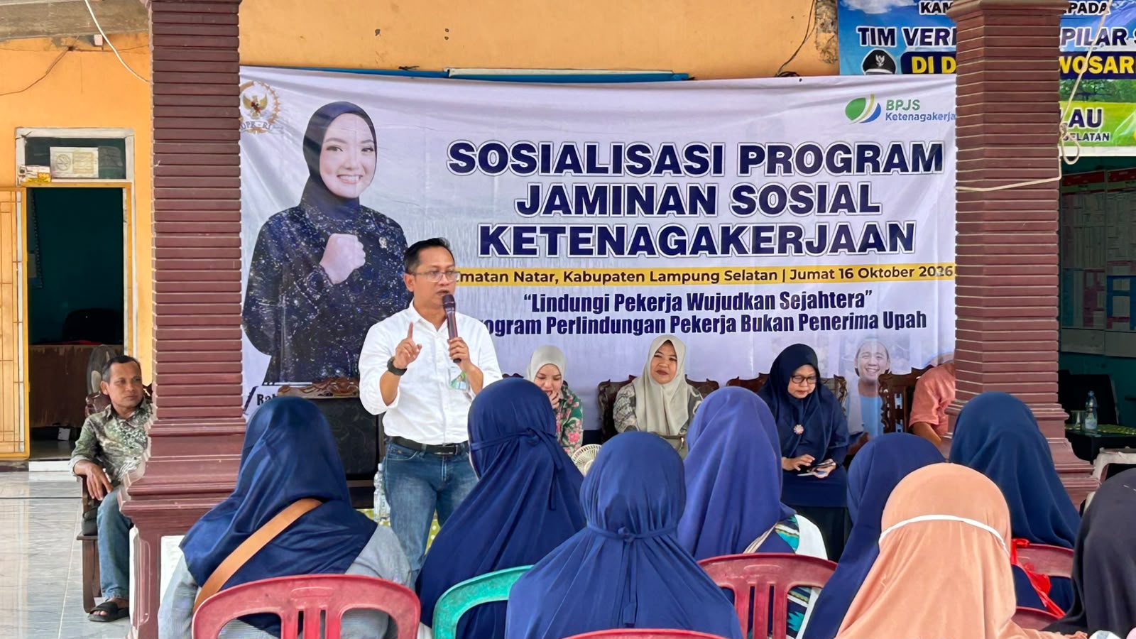 Rahmawati Herdian Ajak Pekerja Mandiri di Desa Purwosari Manfaatkan Program BPJS Ketenagakerjaan
