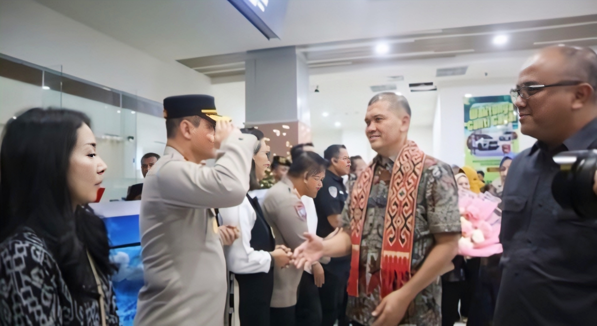 Kapolresta Mamuju Sambut Hangat kedatangan Irjen Pol Totok Suharyanto